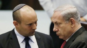 Israel Bennett und Netanyahu